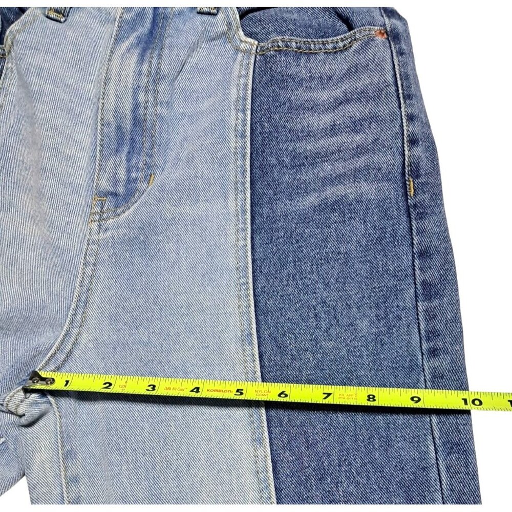 PacSun 90s Boyfriend Jeans Womens Size 25 Blue Two-Tone Denim Vintage - Picture 10 of 14